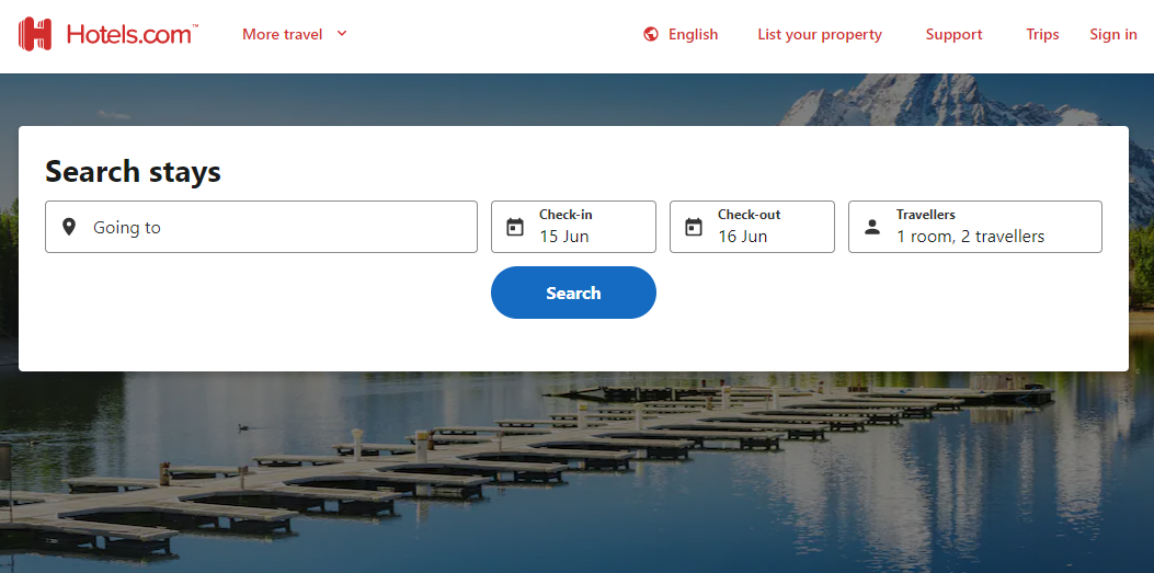 screenshot of yellowpages.com