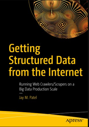 screenshot of data scraping book cover