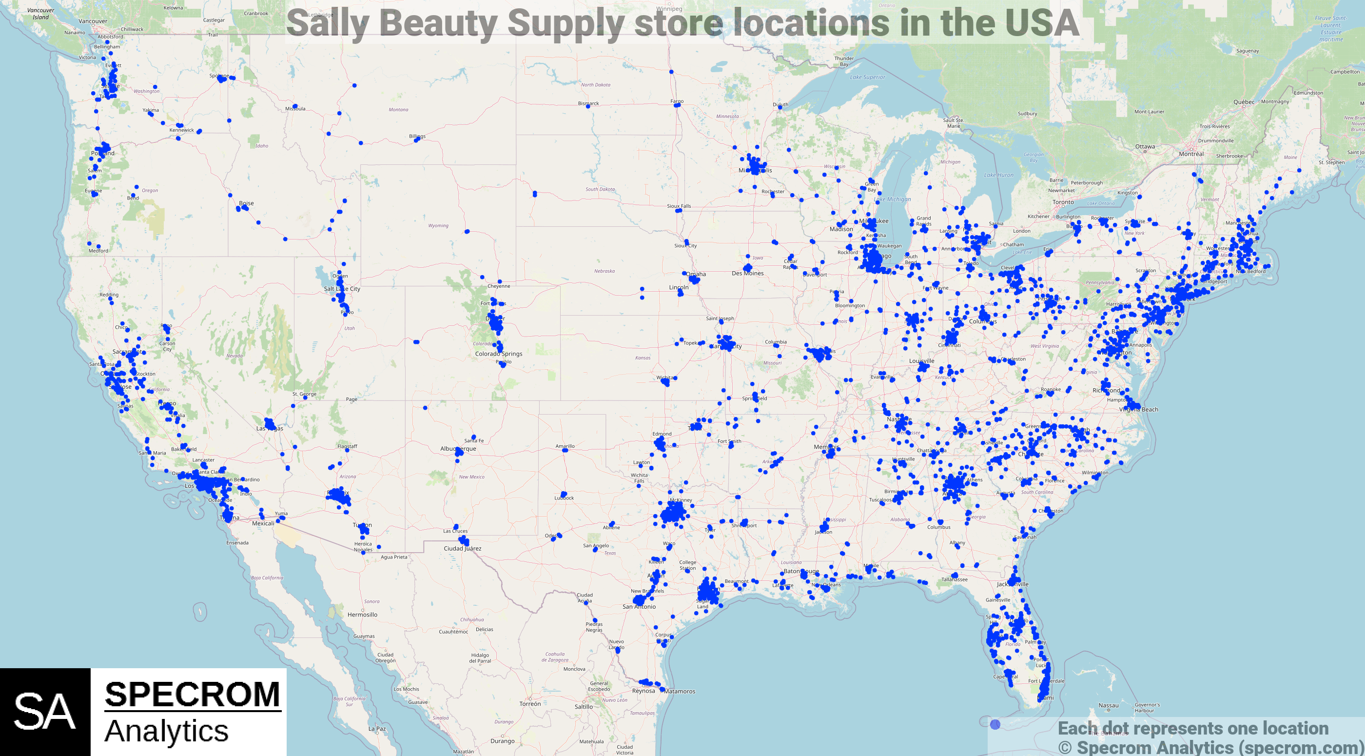 Sally shop beauty locations